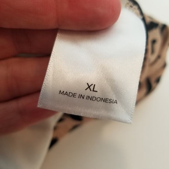 Shade & Shore Women's Double Strap Tie Back Monokini One Piece Swimsuit XL - Picture 6 of 7